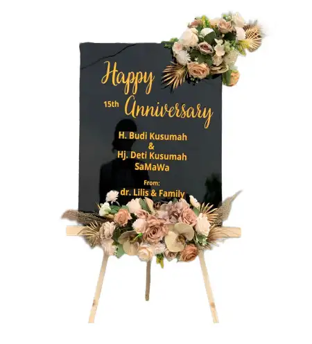 Papan Bunga Akrilik Trirenggo
