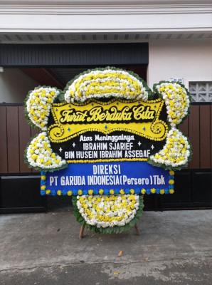 Papan Bunga Duka di Trirenggo