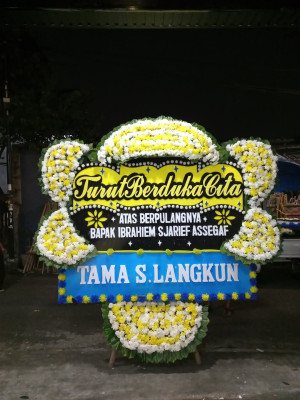 Papan Bunga Duka di Trirenggo