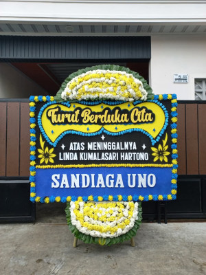 Papan Bunga Duka di Trirenggo
