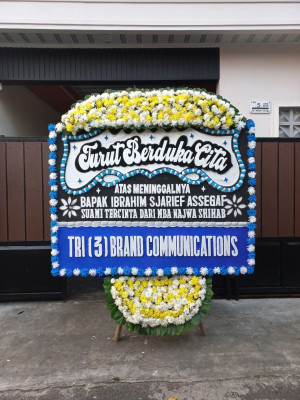 Papan Bunga Duka di Trirenggo